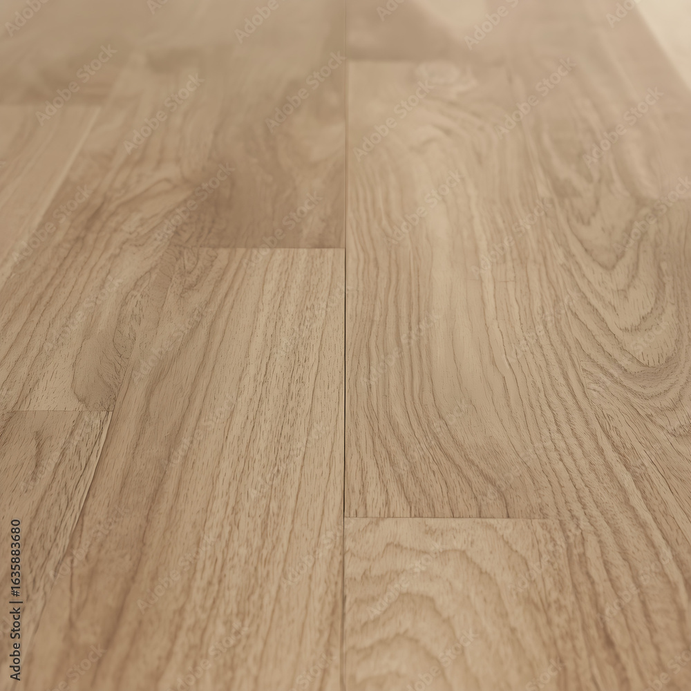 Naklejka premium The text describes a light oak wood grain texture with a clean polish.