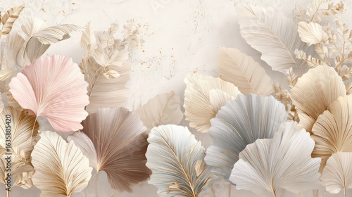 Elegant Floral Pattern Background