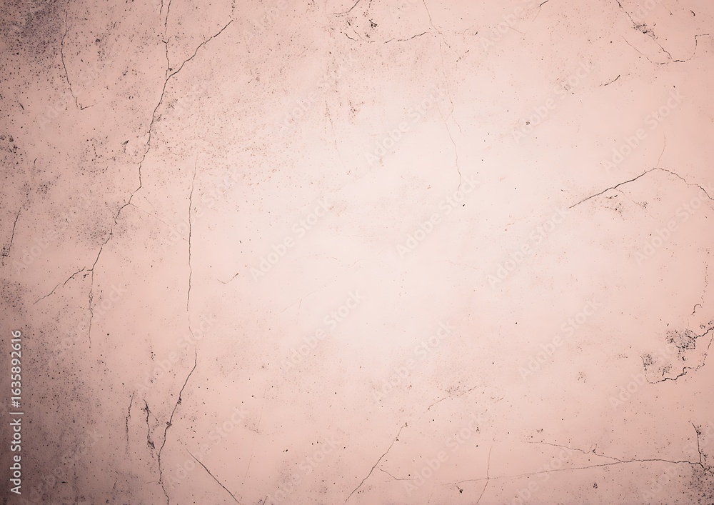 Fototapeta premium Abstract aged pink cracked cement texture