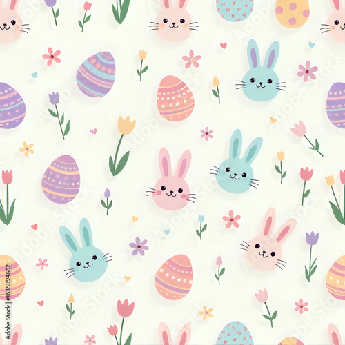 easter seamless pattern