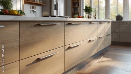 Modern kitchen cabinetry