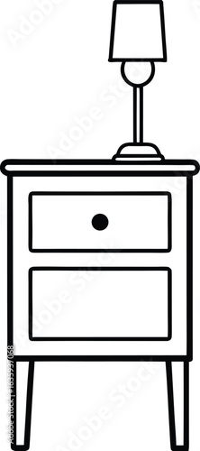 vector illustration of a modern kitchen