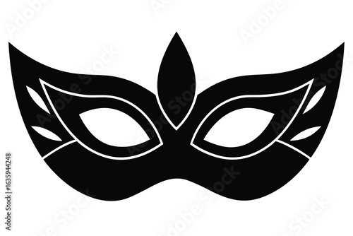 party mask vector icon