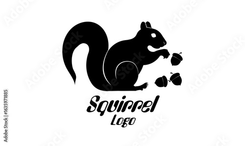 Squirrel logo, Swift Squirrel, Nutty Designs, Clever Tail, Golden Acorn, Agile Squirrel, Forest Spirit, Quick Tail Creations, The Nut Gatherer, Woodland Whisper, Acorn & Tail