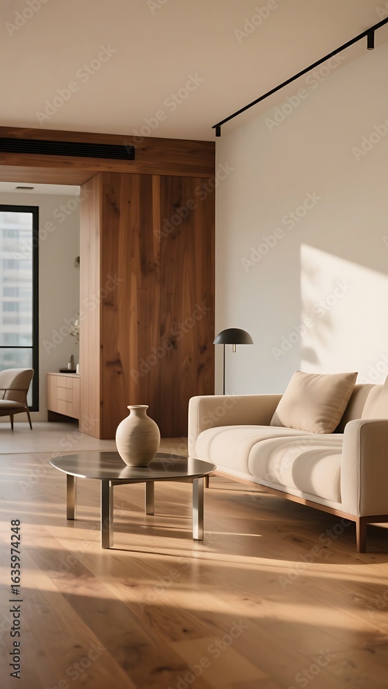 Fototapeta premium Minimalist Interior Design Elements