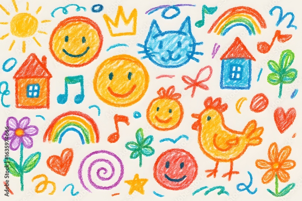 Obraz premium easter seamless pattern