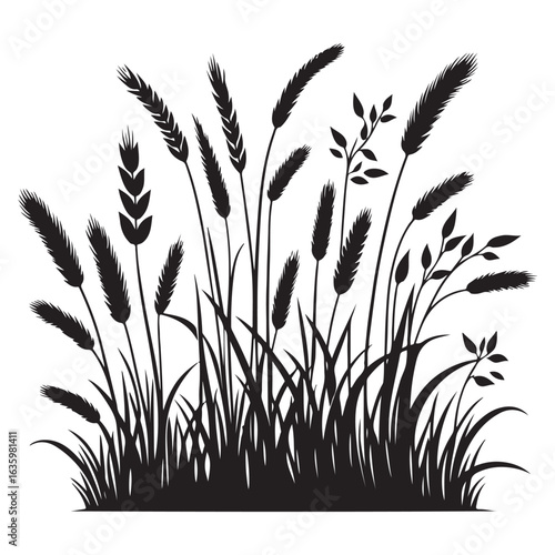 Tree silhouette vector