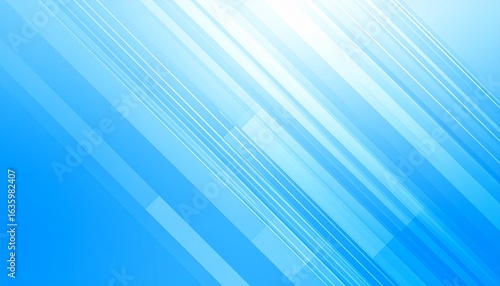 Wallpaper Mural Abstract blue background with diagonal, dynamic lines and bright highlights. Torontodigital.ca