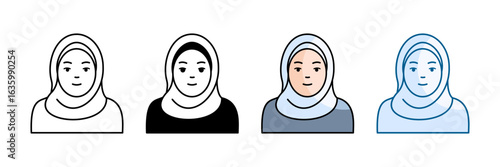 Yasmina Icon Set Multiple Style Collection