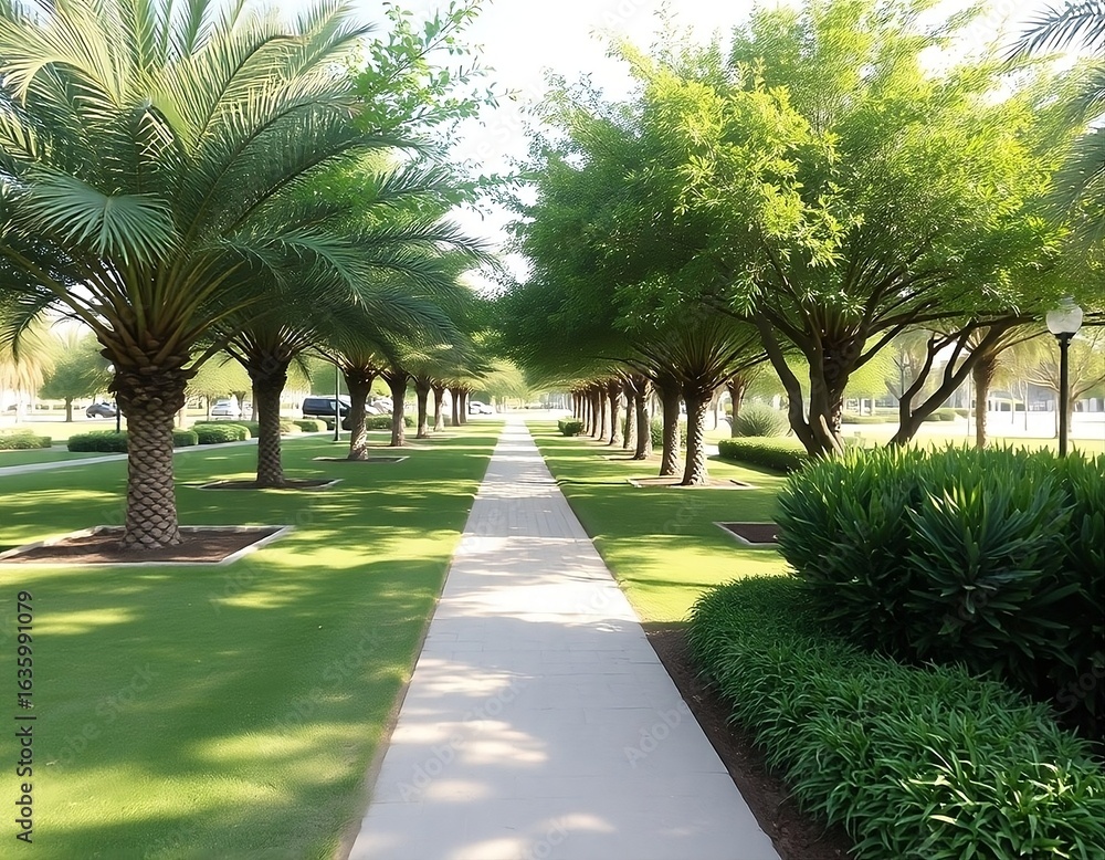 Obraz premium path in the park