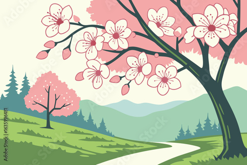 Colorado’s Cherry Blossoms in spring brighten cities like Denver and Fort Collins with pink and white blooms.