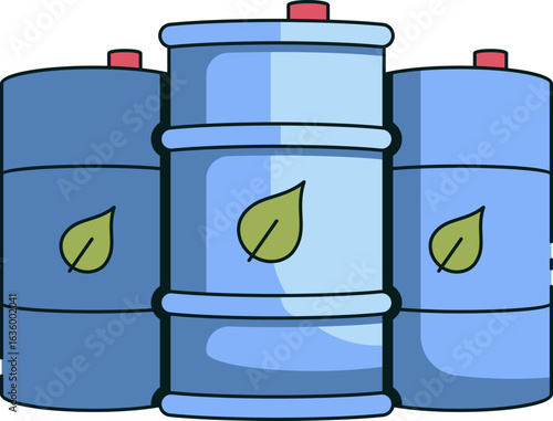 Biofuel_1 Icon Illustrations