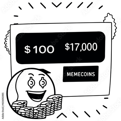 Trading meme coins.