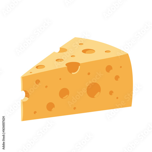 A Slice of Cheese with Holes