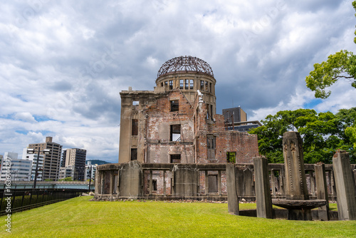 Genbaku Dome ruins at Hiroshima Peace Memorial, Japan