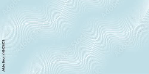Modern abstract background. Glossy white gradient circle lines. Minimal geometric pattern. Simple graphic elements. Futuristic concept. vector