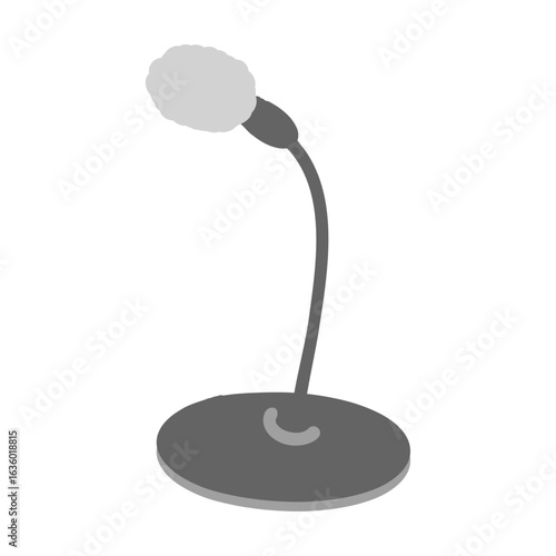 手書きの「卓上マイク」