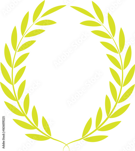 laurel wreath vector illustration.