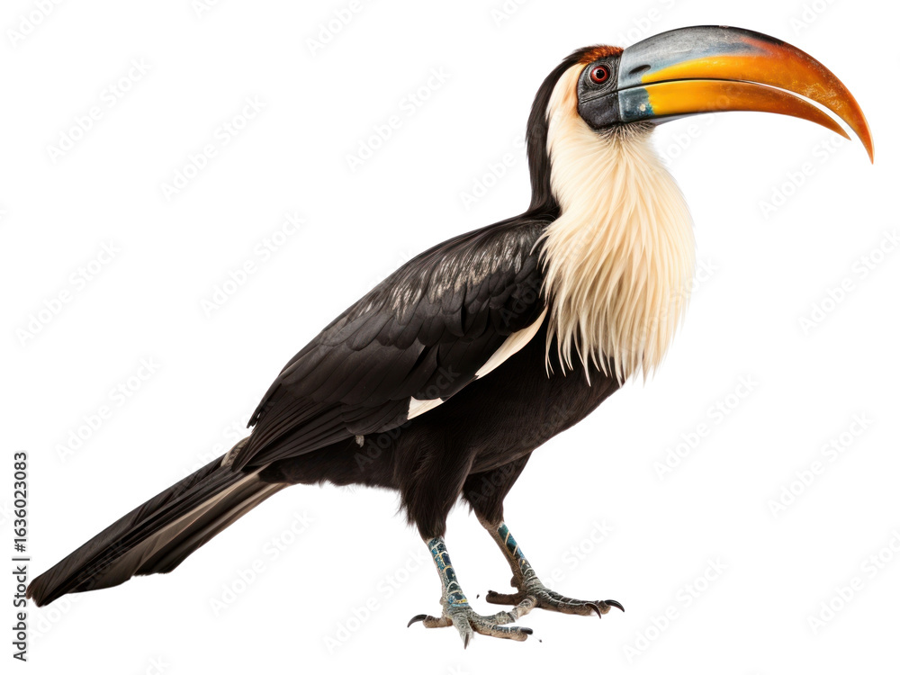 Obraz premium PNG Hornbill animal toucan beak.