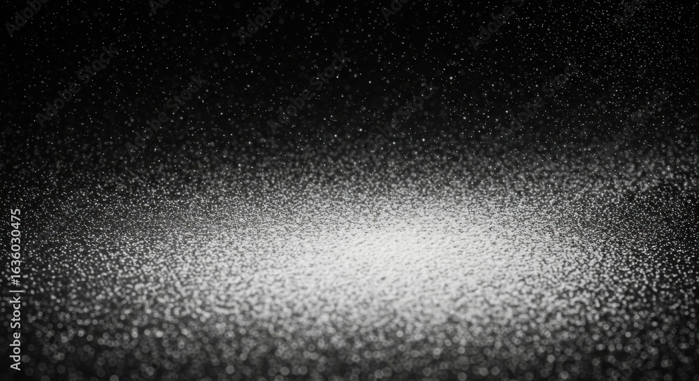 Obraz premium Glimmering Silver Dust Background: Sparkling Texture for Elegant Designs