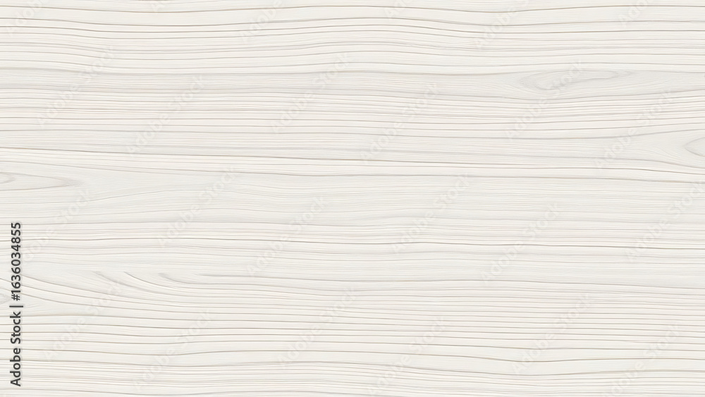 Naklejka premium Light white wood grain texture background. Natural wooden plank surface with a clean, minimalist pattern for design and decor.