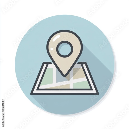 Wallpaper Mural GPS Navigation Minimal Clean Design Torontodigital.ca