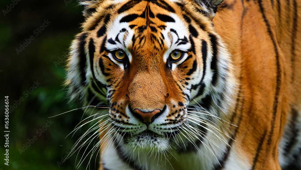 Fototapeta premium Close up of a Tiger s Face