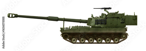 Foto K109A1 (Self-propelled gun concept based on the K9 chassis and the M109 turret w