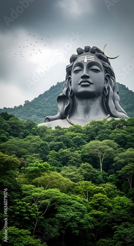 Explore adiyogi shiva statue coimbatore india travel guide and tourism destination landscape view