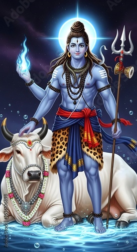 Shiva mahadev images hd wallpaper hindu god shankar bholenath photos lord shiva with nandi bull