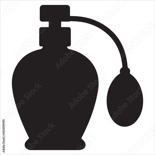 Bomb illustration with burning fuse and explosive danger symbol