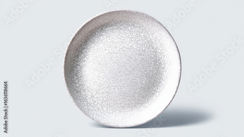 empty white plate