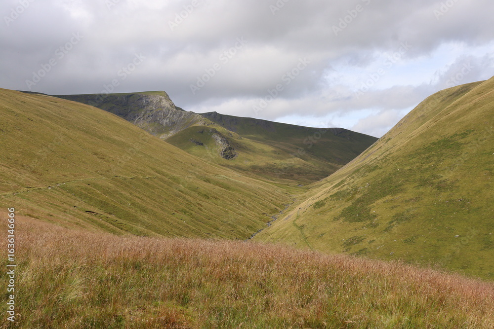 Lake district national park England, north lakes fells Lake district national park England, north lakes fells