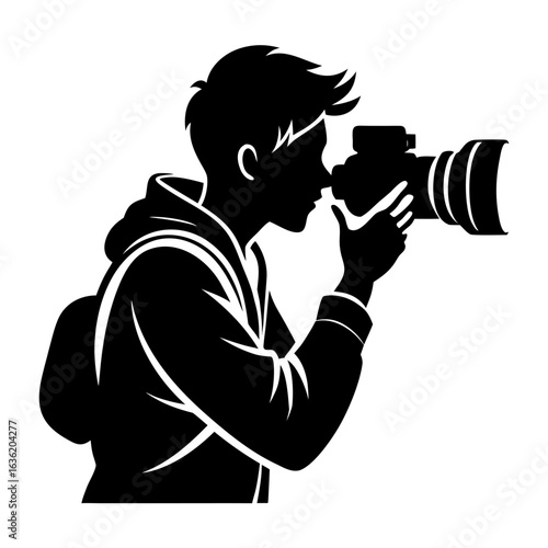 man with camera