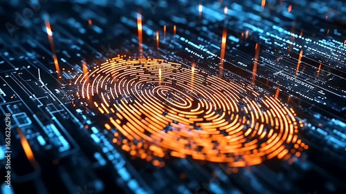Fingerprint digital circuit design