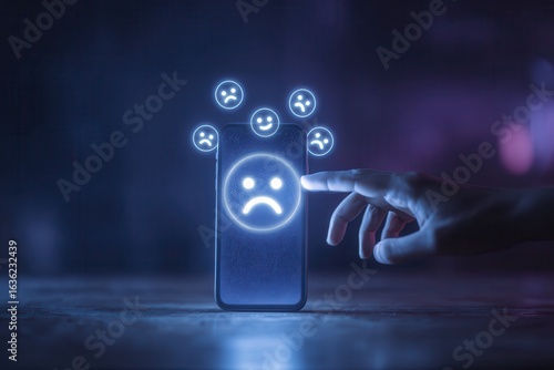 condemnation and negative comments on social networks, depression