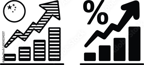 Bowling Alley Revenue Growth Charts Showing Profit Increase  Percentage Growth