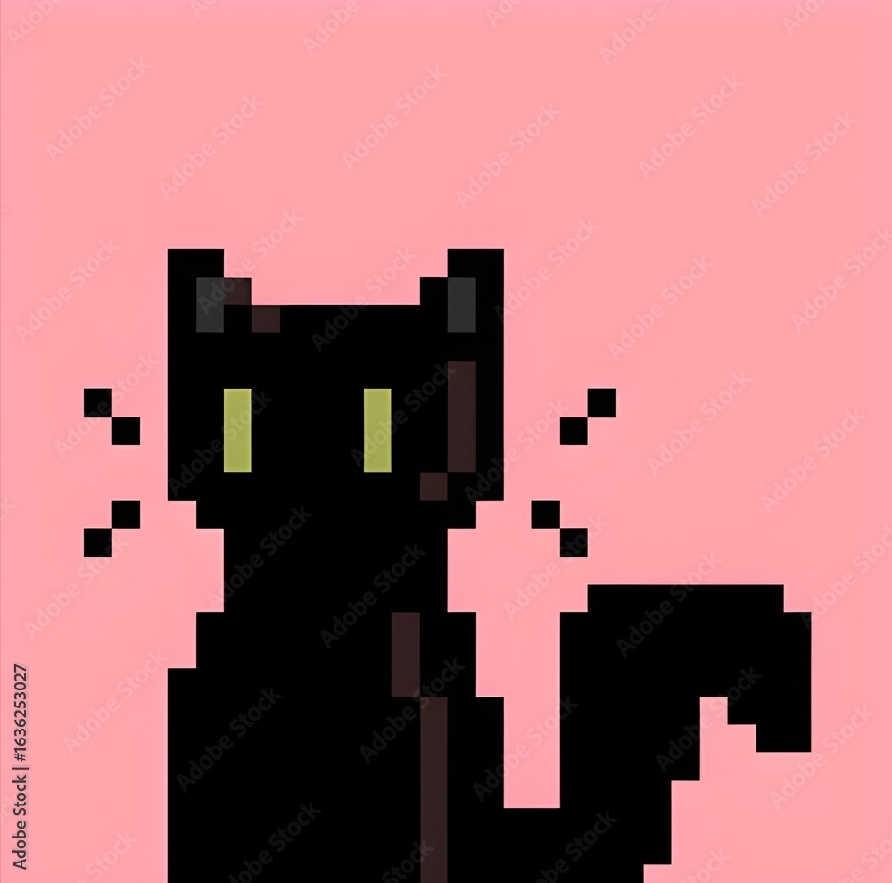 Fototapeta premium pink and black