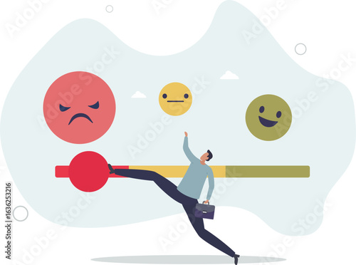 Dissatisfaction, dislike or negative feedback, angry customer or dissatisfied employee,human life.