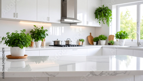 Indoor kitchen space interior photos image