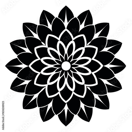 Cartoon Style Daisy Vector