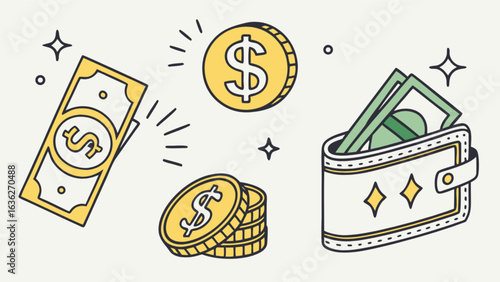 Money finance wealth investment dollar currency cash earnings savings rich economy income asset funds