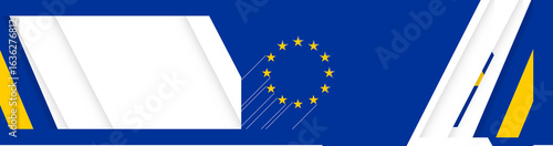 stars of the EU flag on Eur...