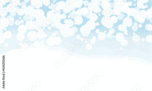 爽やかな炭酸水の泡イメージ背景　ベクター