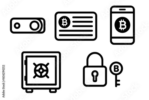 Modern methods for securing cryptocurrency assets through digital wallets and physical safes