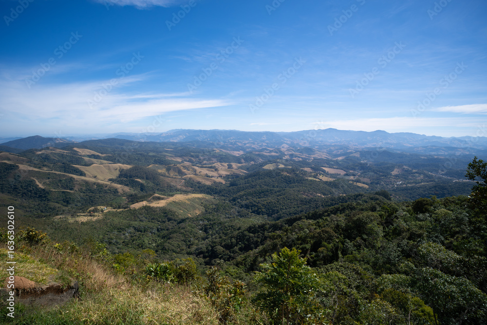 Naklejka premium Pico Agudo - Santo Antonio do Pinhal