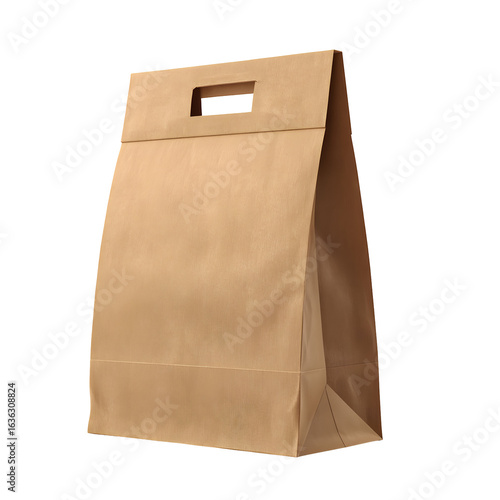 Brown paper bag product photo