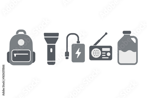 Essential outdoor gear for camping and hiking adventures during the daytime