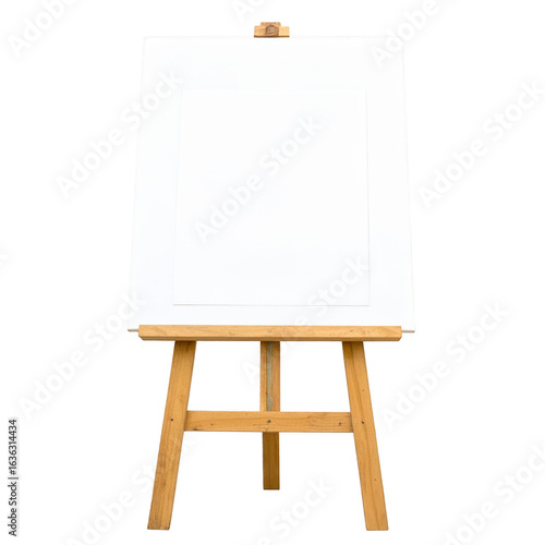 Wallpaper Mural easel white board isolated on transparent background Torontodigital.ca