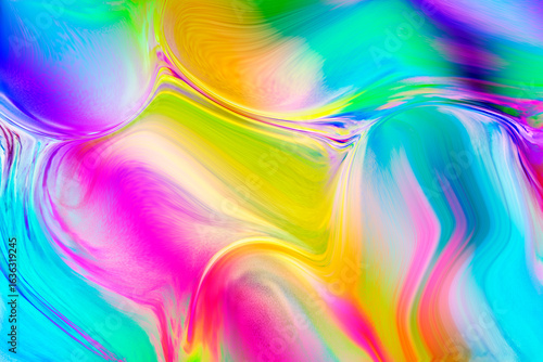 Metal, Fluid, Precious Metal, Melting, Gradient, Dispersion, Colorful, Color, Contrast, Poster, Background, Creativity, Cool